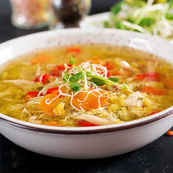 CHICKEN GINGER SOUP Swish